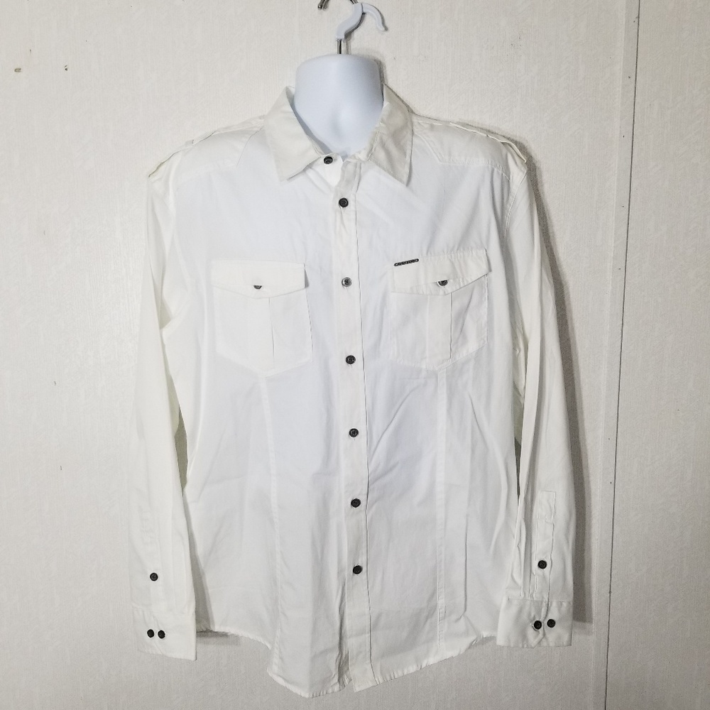 Marc Ecko - Cut & Sew Long Sleeve Shirt - XL